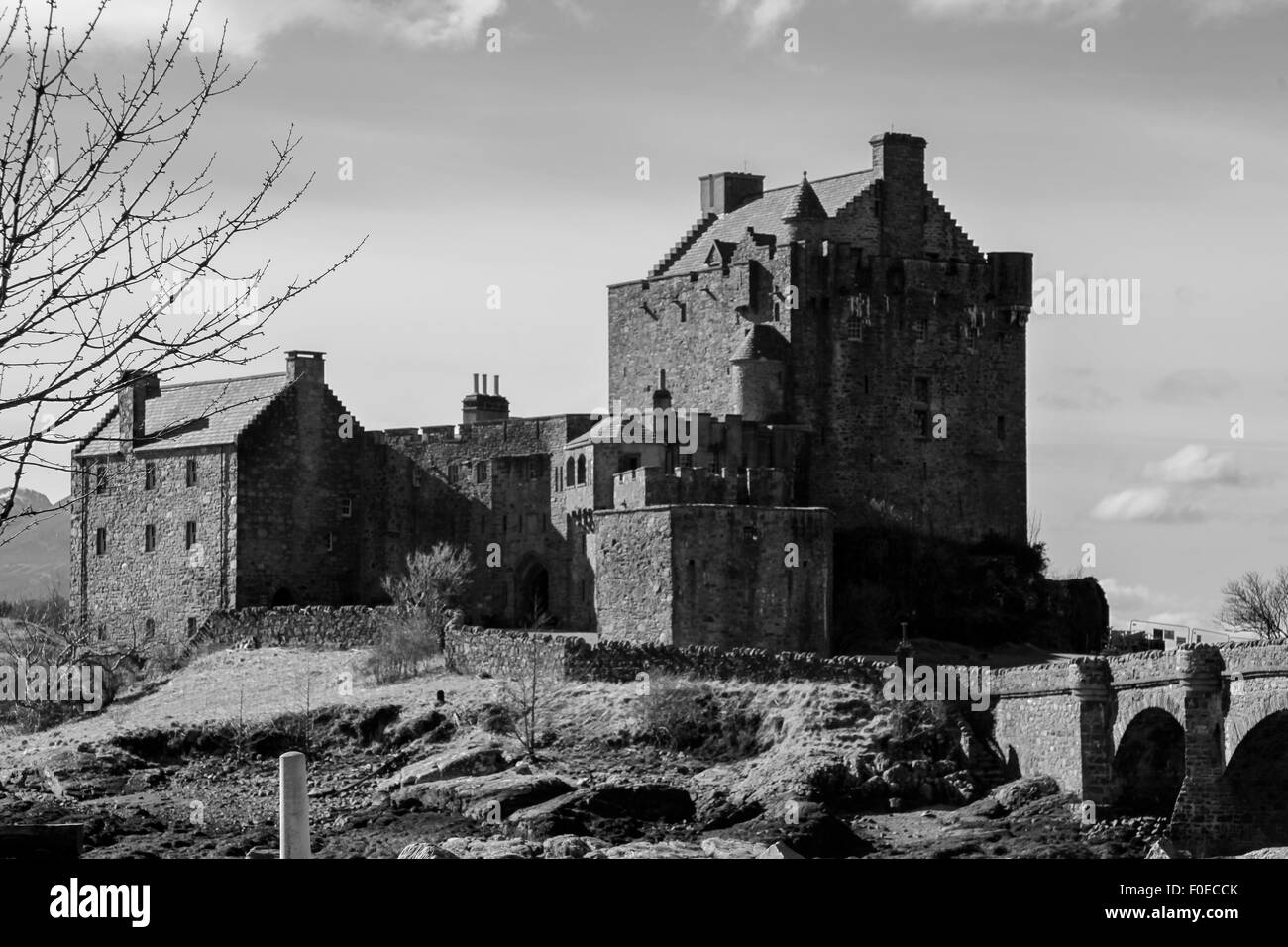 Eilean Donan Castle Dornie Schottland Stockfoto