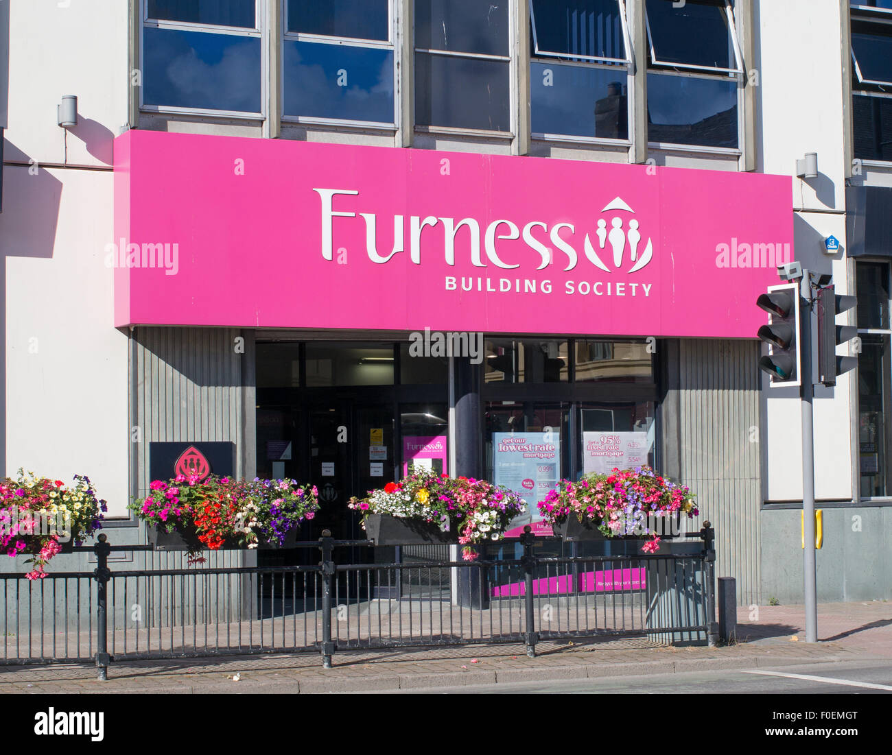 Furness Building Society-Furness, Cumbria, England, UK Stockfoto