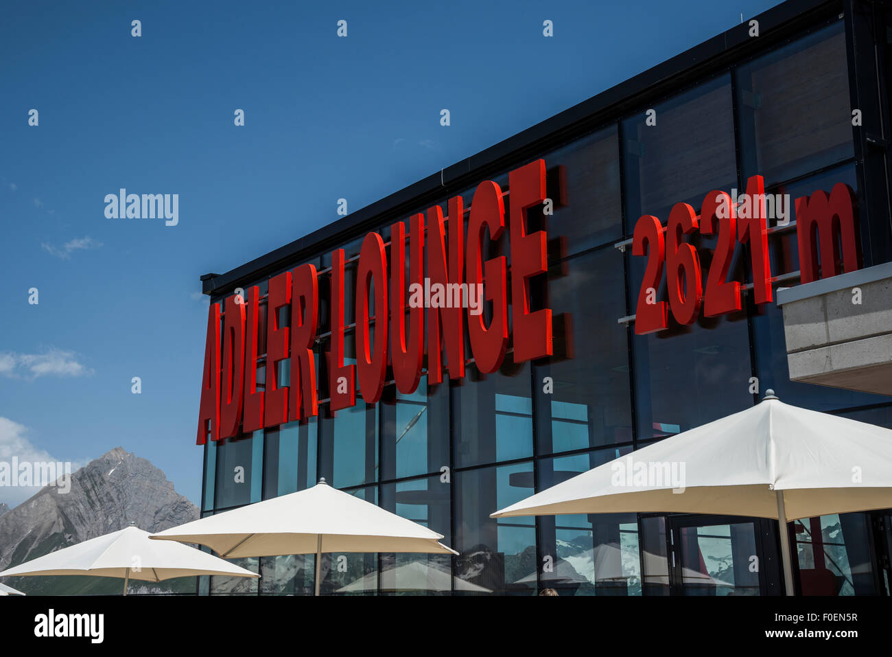 Adler Lounge, Nationalpark Hohe Tauern, Osttirol Kals, Tirol, Österreich Stockfoto