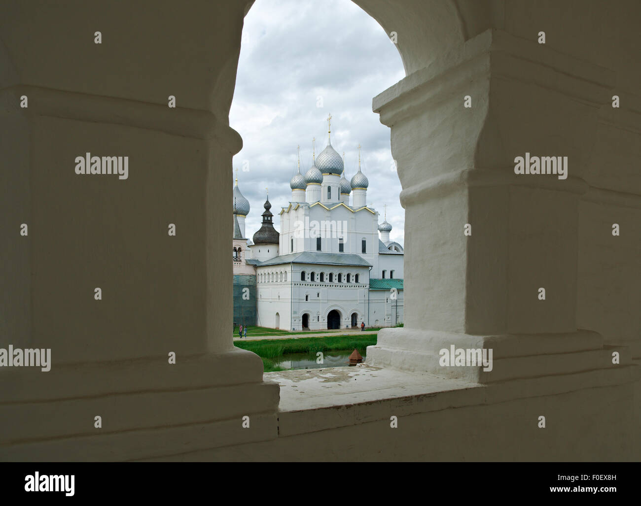 Kreml der alten Stadt von Rostov Veliky.Russia Stockfoto