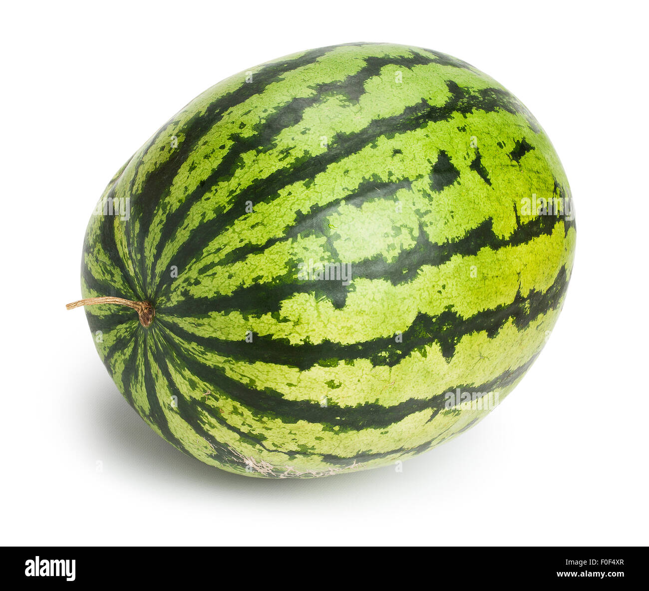 Wassermelone isoliert Stockfoto