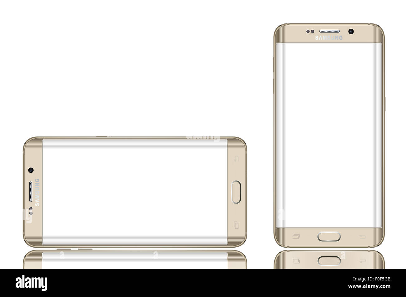 Samsung Galaxy s6 Edge plus Stockfoto