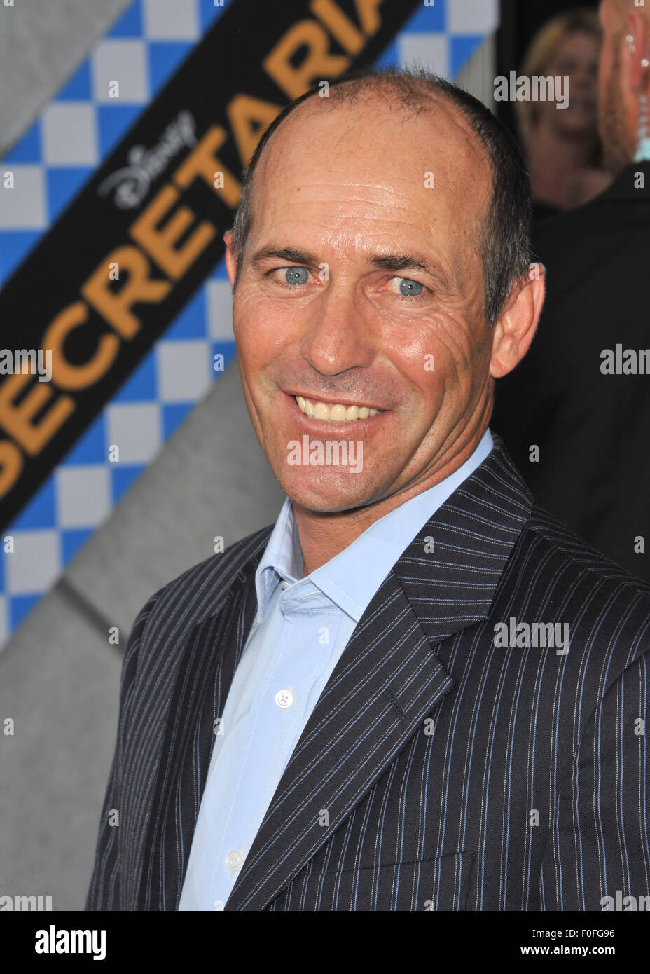 LOS ANGELES, CA - 30. September 2010: Jockey Gary Stevens bei der Weltpremiere des Sekretariats am El Capitan Theatre in Hollywood. Stockfoto