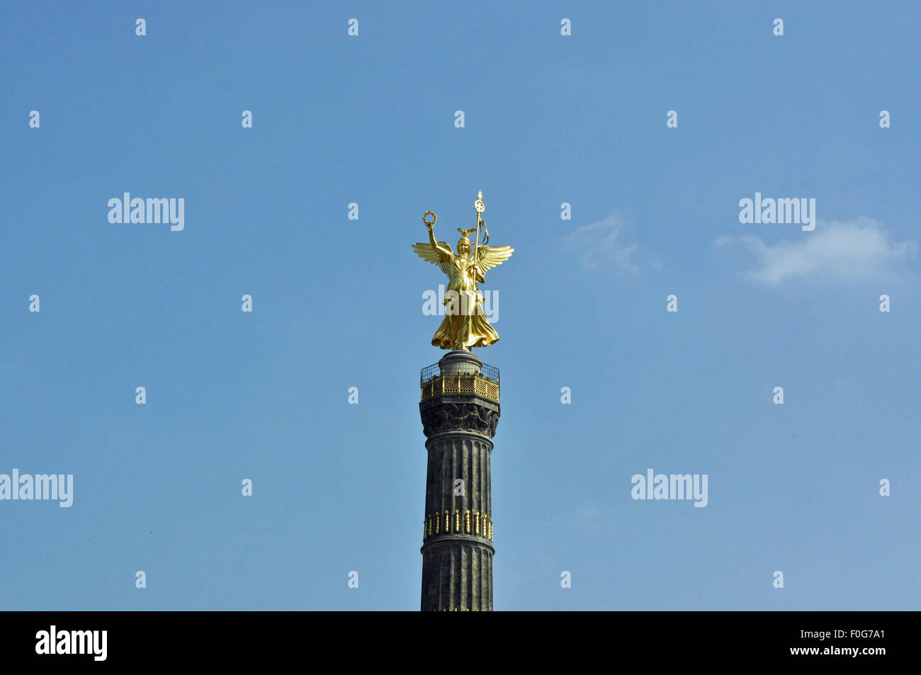 Spalte der Sieg, Siegessäule, Goldelse, Berlin, Deutschland, berühmte Touristenattraktion, Stadt Berlin Stockfoto