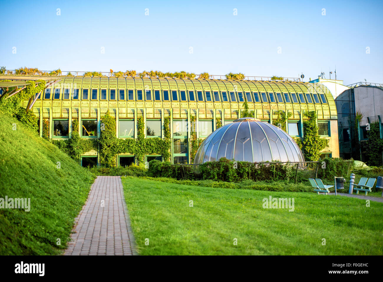 Bibliothek der Universität Warschau in Polen Stockfoto