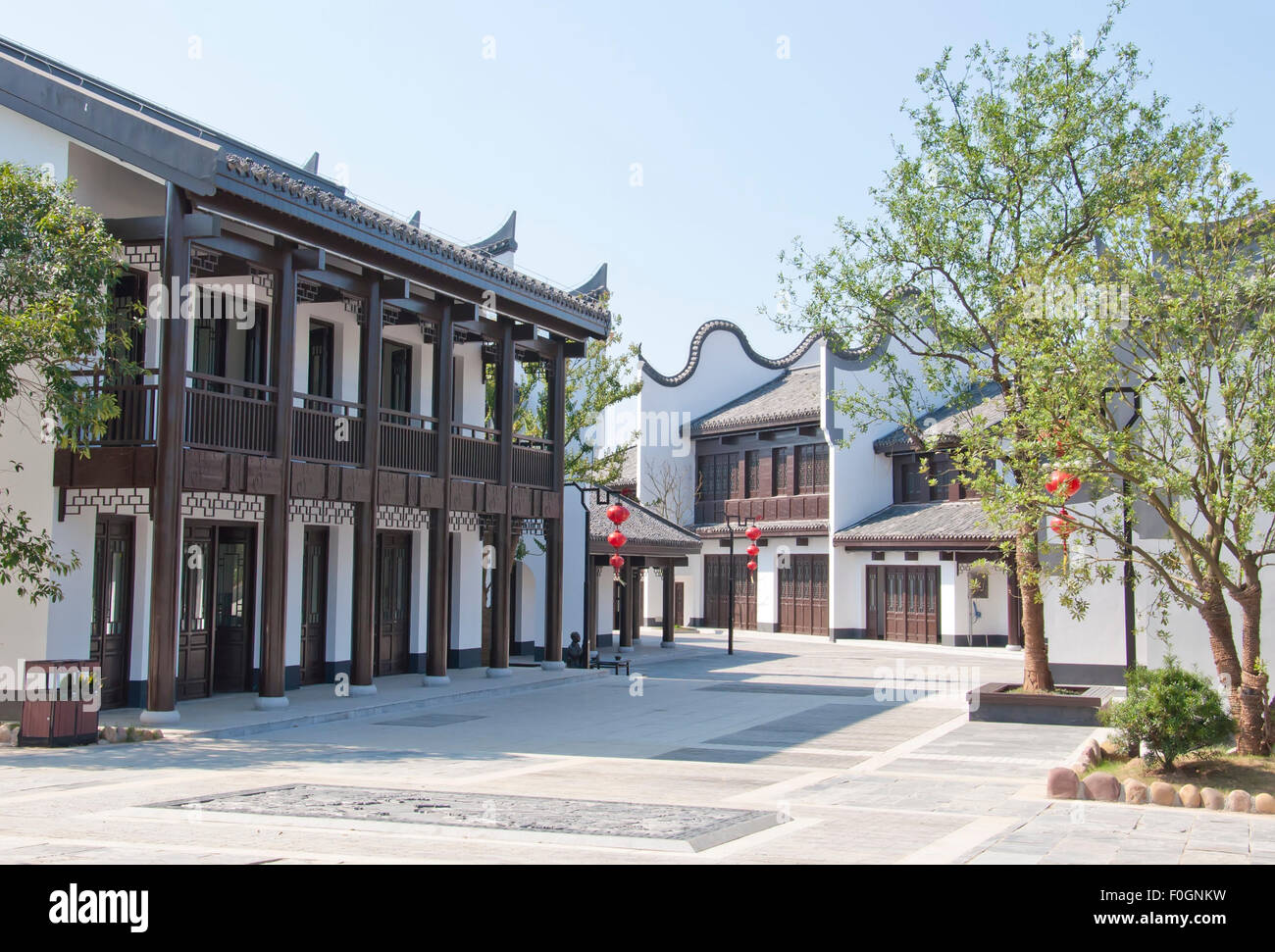 Traditionelle Chinatown Stockfoto