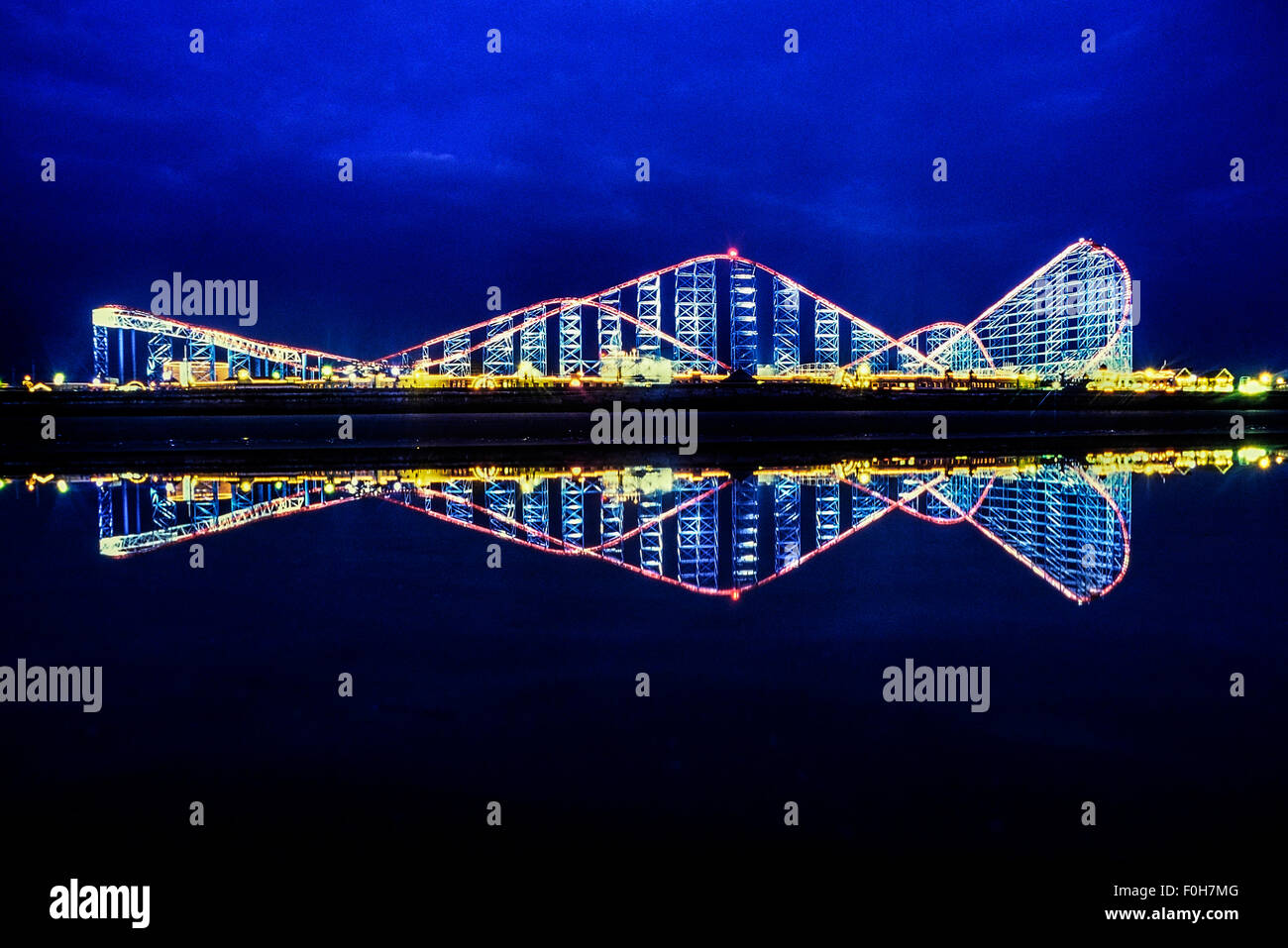 The Big One. Pleasure Beach. Blackpool. Lancashire. UK Stockfoto