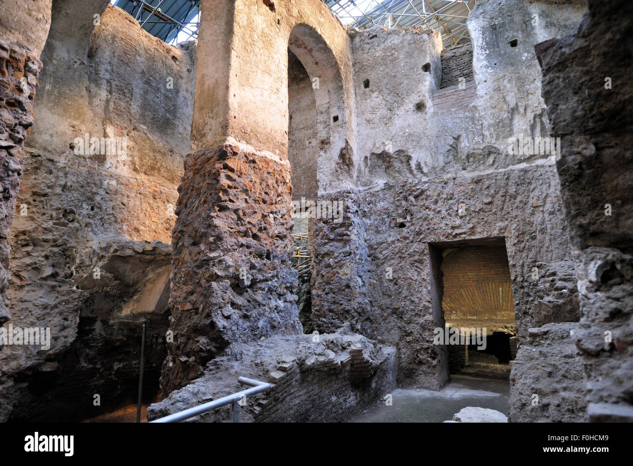 Italien, Rom, Museo Nazionale Romano, Römisches Nationalmuseum, Crypta Balbi, südöstliches Viertel Stockfoto
