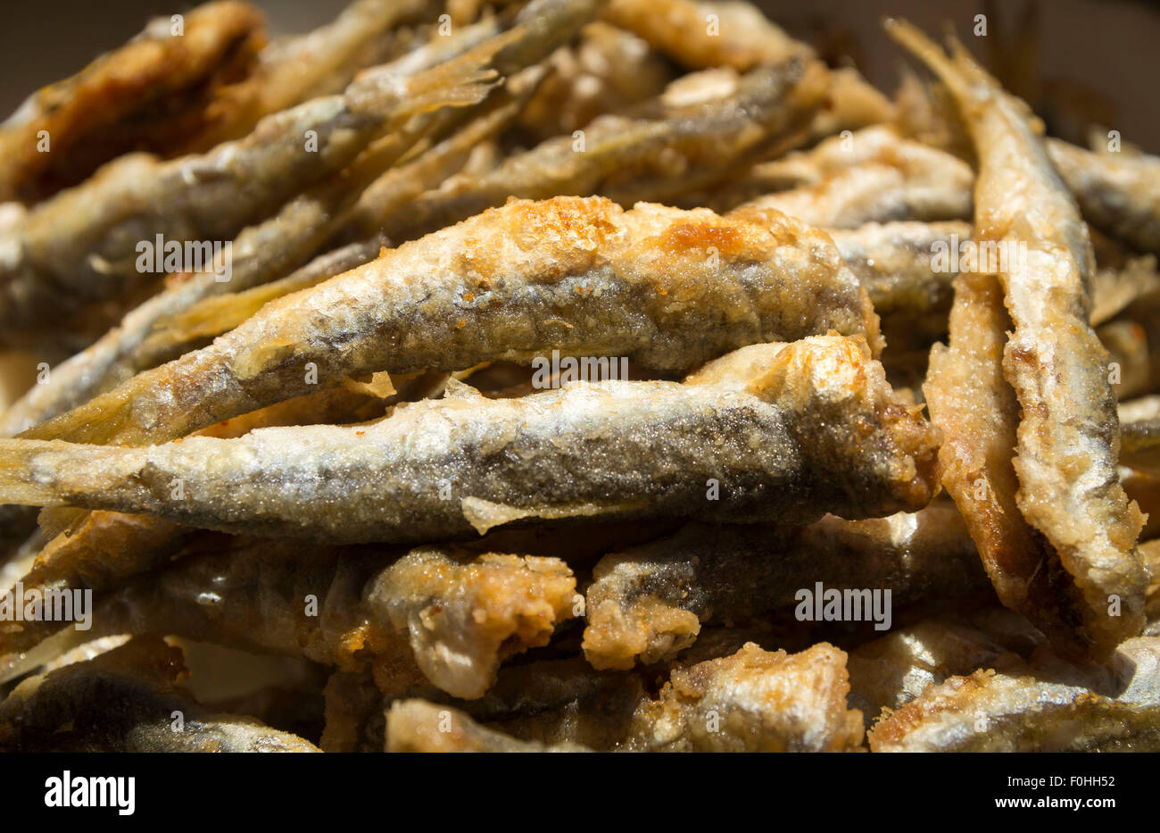 Einfach essen, einfach Kochen - frittierte Sardellen Stockfotografie ... Einfach essen, einfach Kochen - frittierte Sardellen Stockfotografie ...