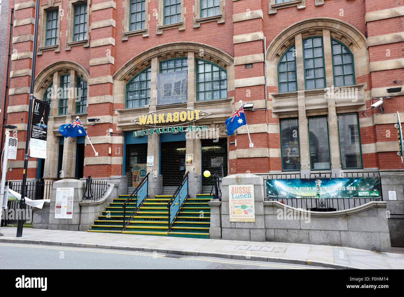 Walkabout australische Bar Manchester England UK Stockfoto