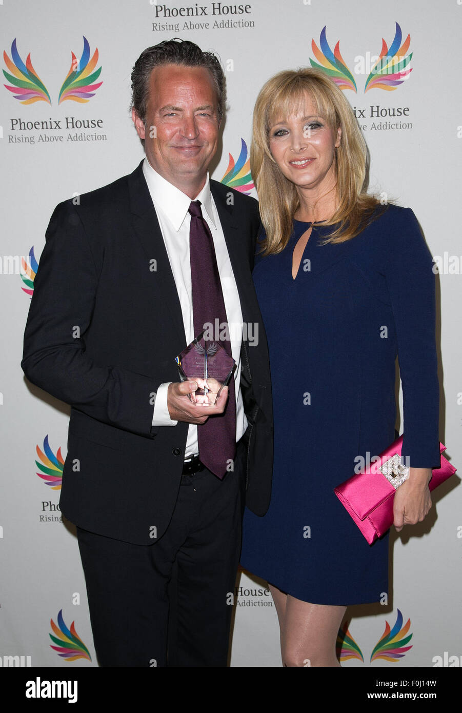 Prominente besuchen Phoenix House 12. jährliche Triumph für Teens Awards Gala im Montage Beverly Hills.  Mit: Matthew Perry, Lisa Kudrow Where: Los Angeles, California, Vereinigte Staaten von Amerika bei: 15. Juni 2015 Stockfoto