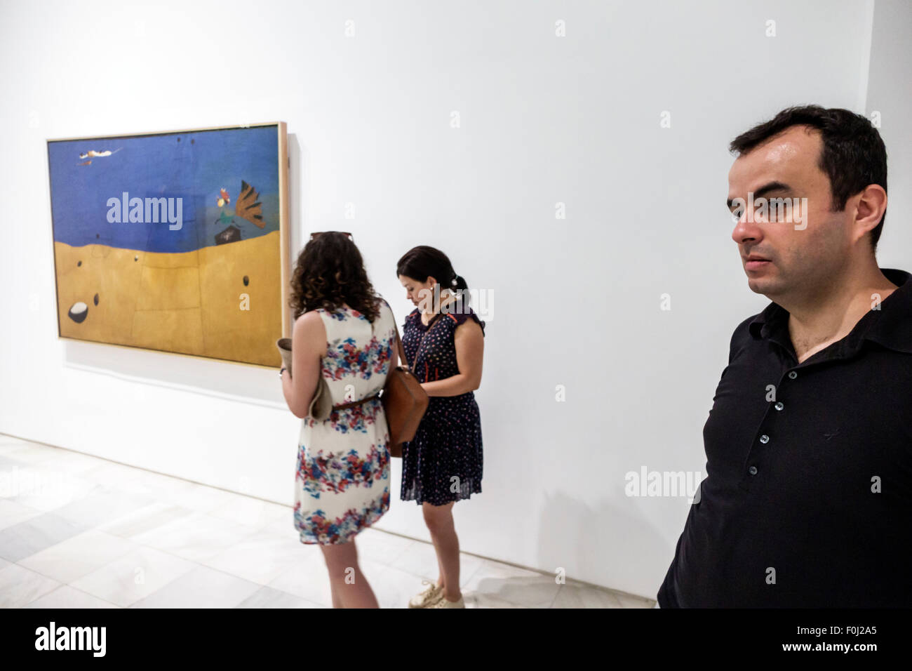 Madrid Spanien,Europa,Spanisch,Hispanic,Centro,Atocha,Calle de Santa Isabel,Museo Nacional Centro de AR Stockfoto