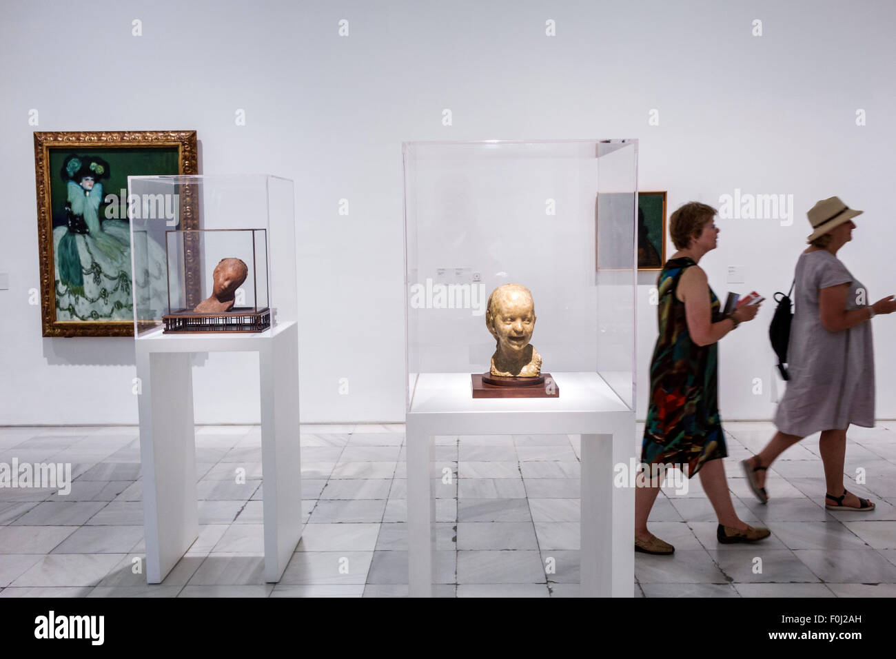 Madrid Spanien,Europa,Spanisch,Hispanic,Centro,Atocha,Calle de Santa Isabel,Museo Nacional Centro de AR Stockfoto