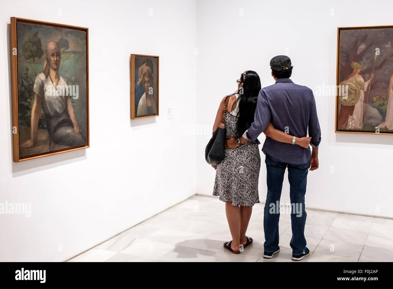 Madrid Spanien,Europa,Spanisch,Hispanic,Centro,Atocha,Calle de Santa Isabel,Museo Nacional Centro de AR Stockfoto