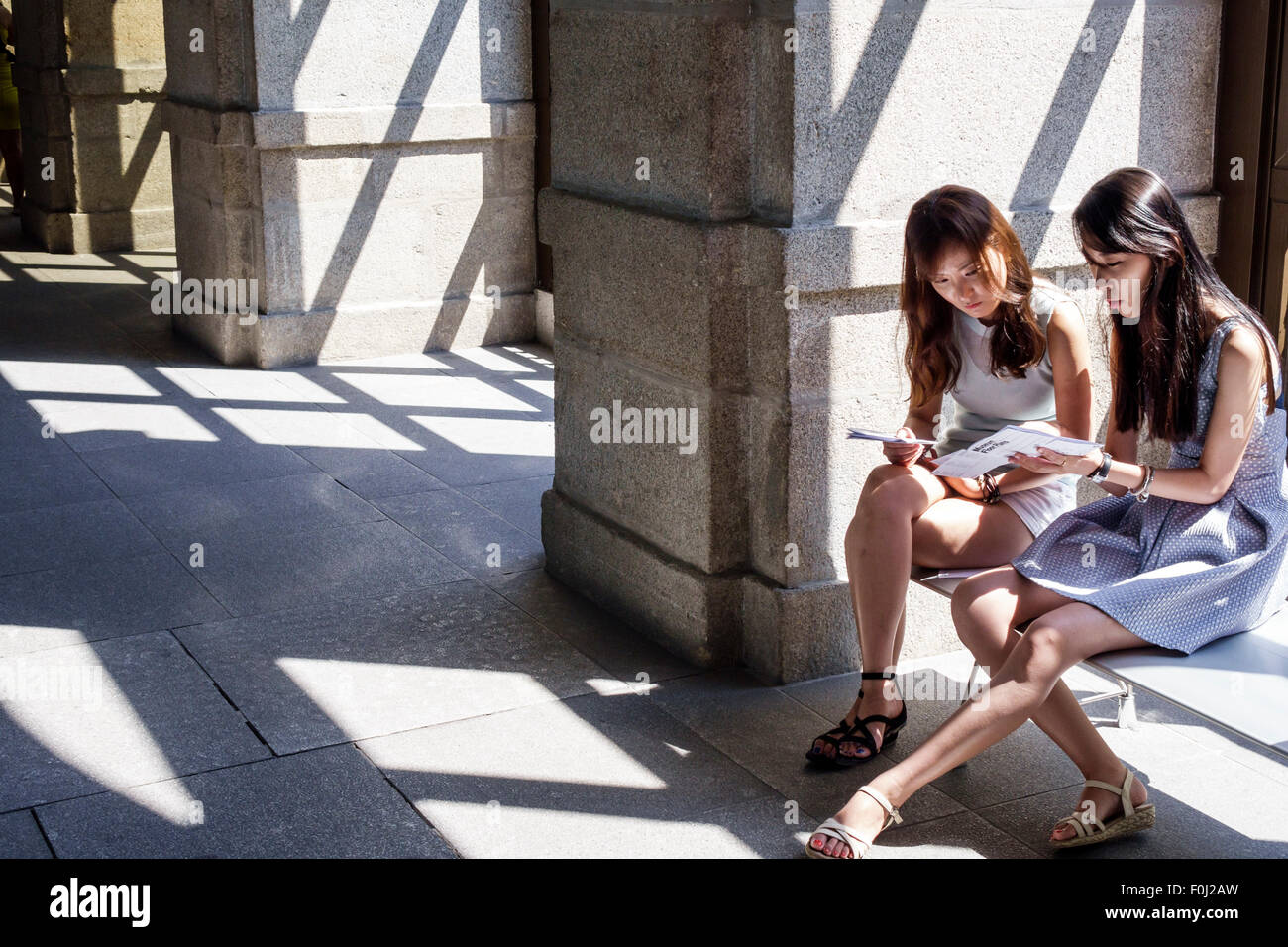 Madrid Spanien,Europa,Spanisch,Hispanic,Centro,Calle de Santa Isabel,Museo Nacional Centro de Arte rein Stockfoto