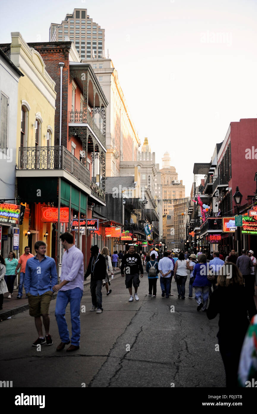 Das French Quarter New Orleans Stockfoto