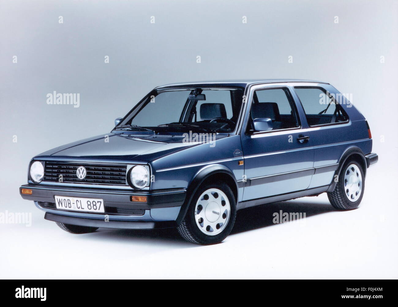 Transport, Auto, Fahrzeugvarianten, Volkswagen, VW Golf Mk2 CL, 1990, Zusatzrechte-Abfergungen-nicht vorhanden Stockfoto