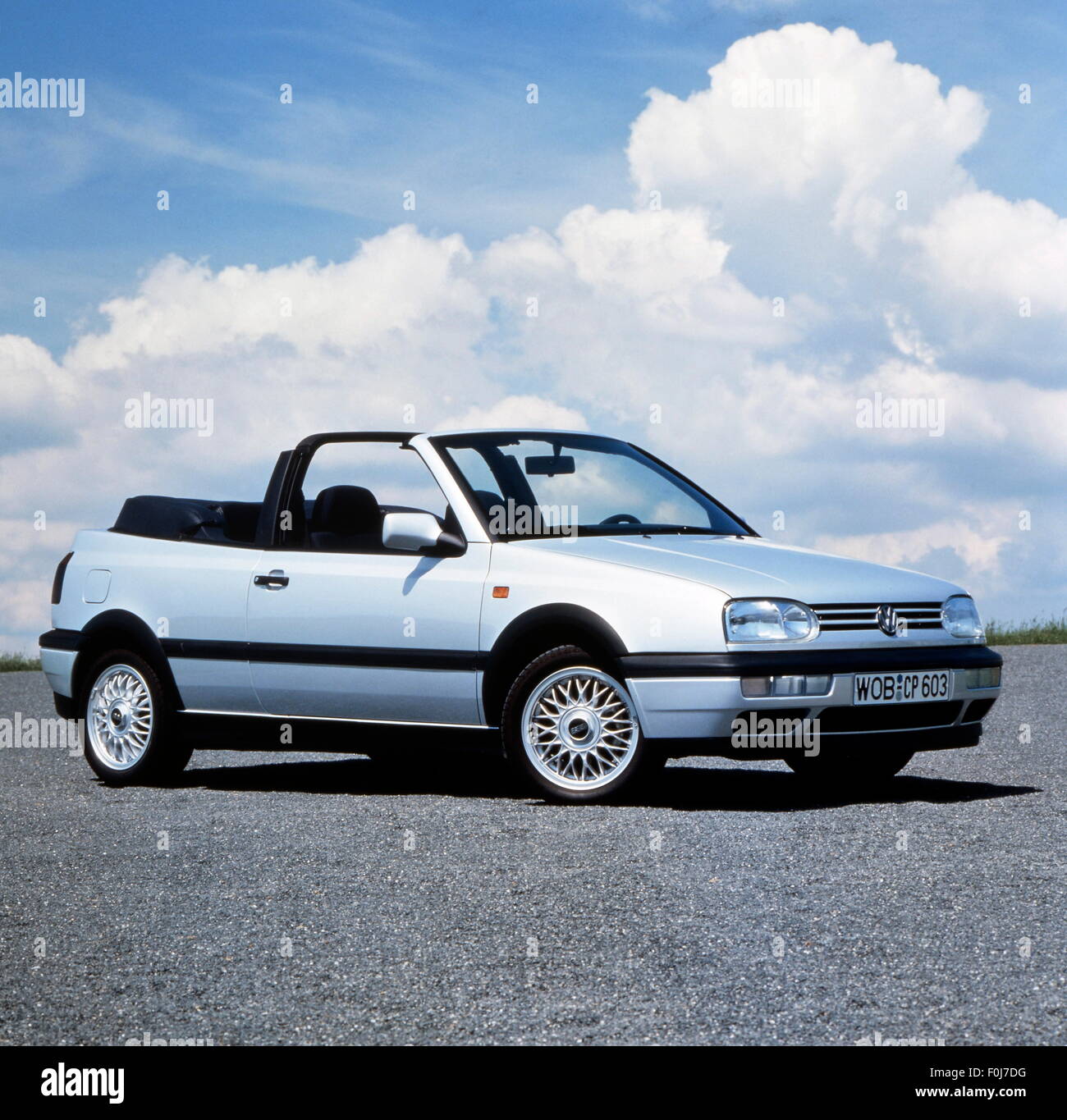 Elegantes Mk3 Golf Convertible Fotosnull