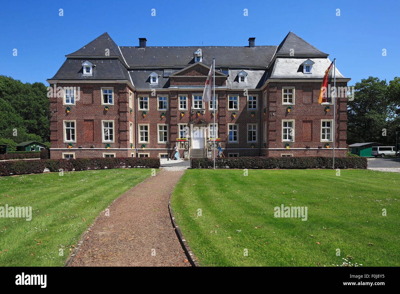 Haus Tenking in Rhede, Münsterland, Nordrhein-Westfalen, Soziale Und Therapeutische Pflegestation Stockfoto