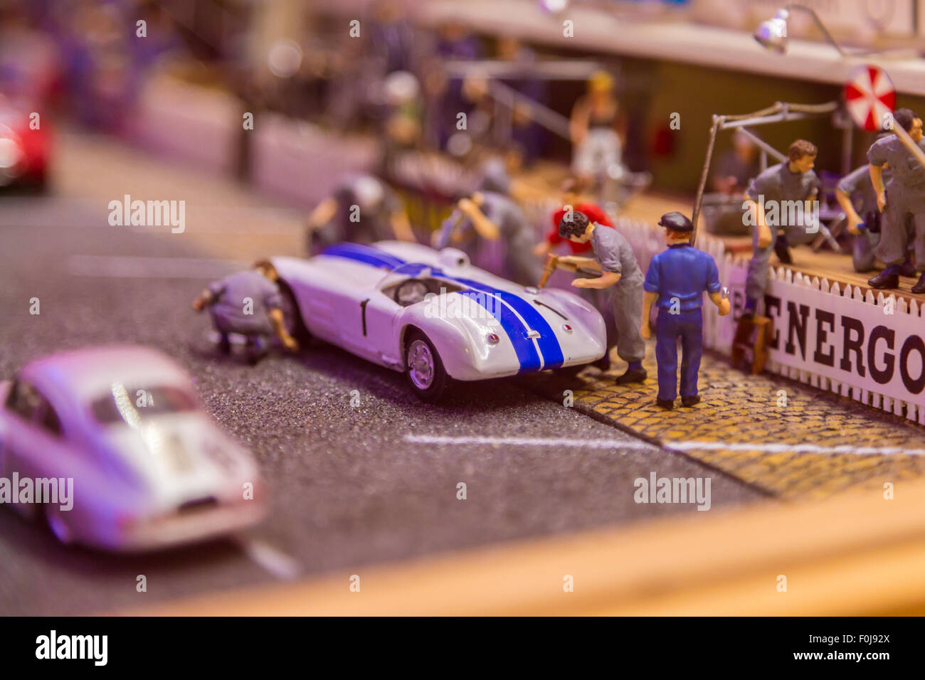 Automuseum in Le Mans, Frankreich Stockfoto