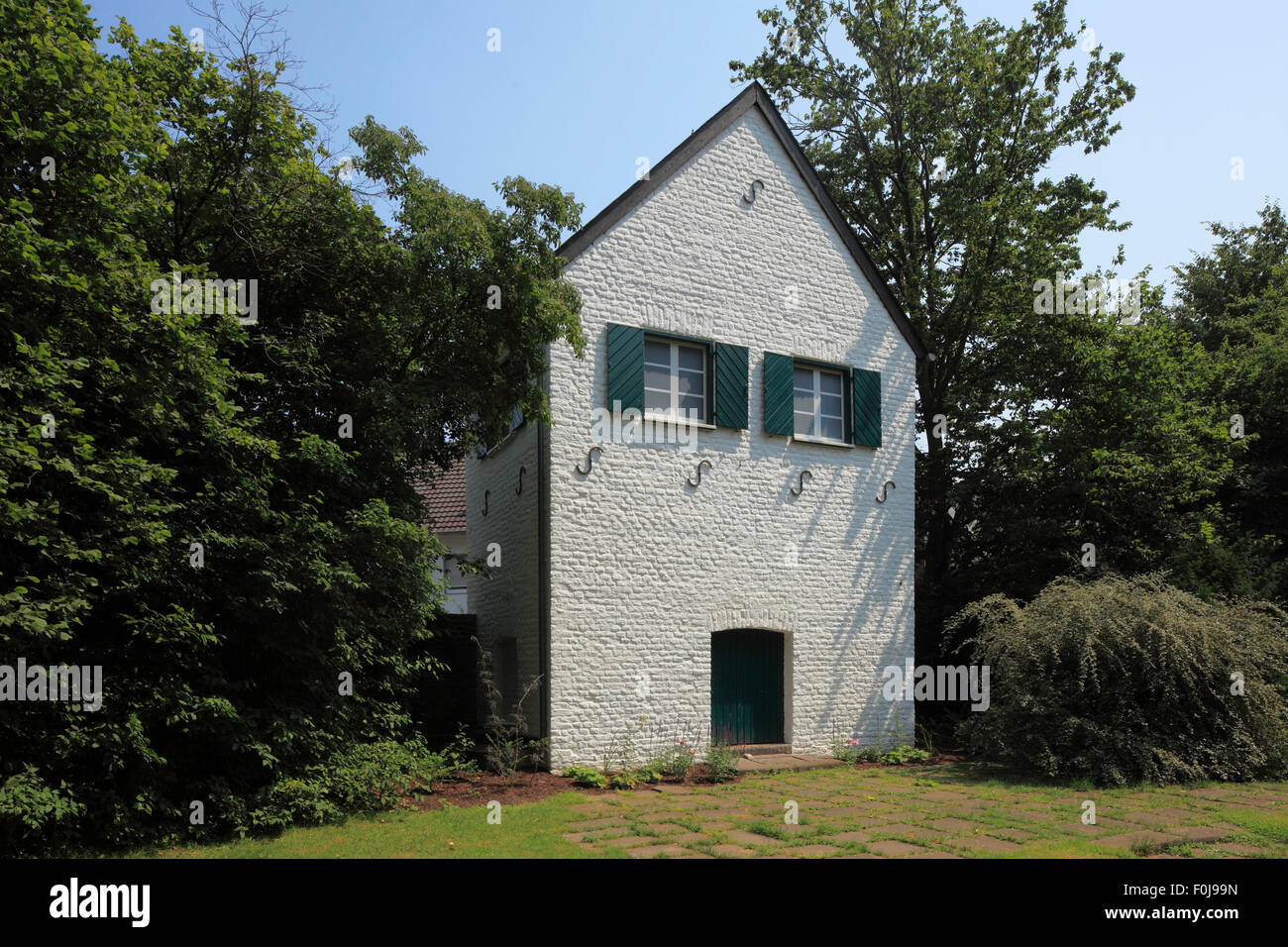 Das Gartenhaus Der Stadtmauer Von Kempen Niederrhein Nordrhein