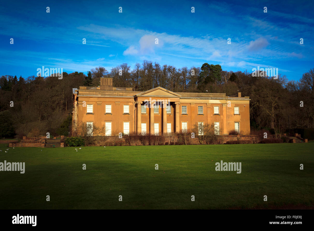 Himley Hall ist ein Landhaus befindet sich in Staffordshire, England. Stockfoto