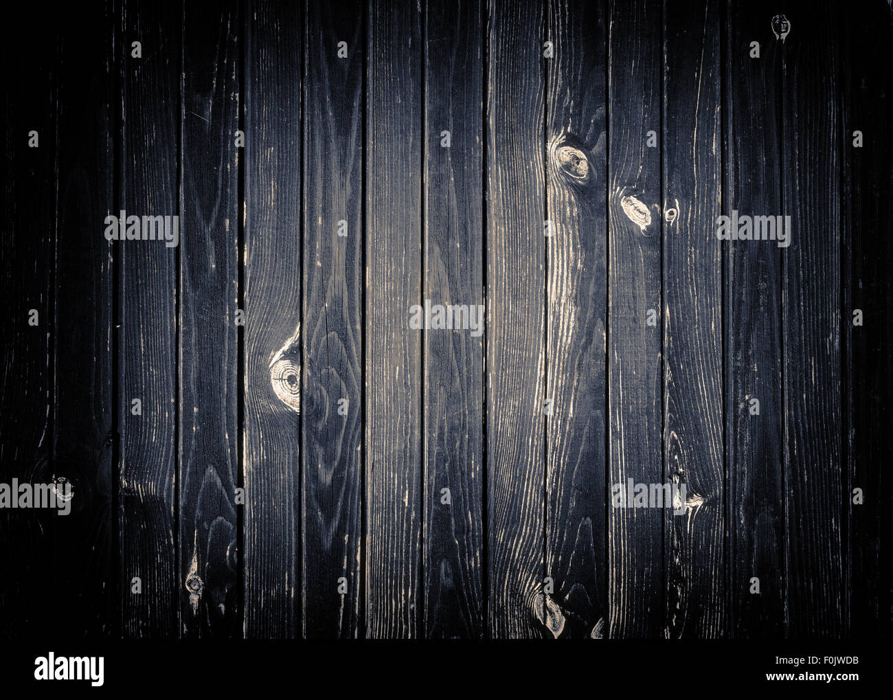 Dunkelgrau zerkratzt Holzwand, Zaun, Tisch oder Boden-Oberfläche.  Holzstruktur Stockfoto