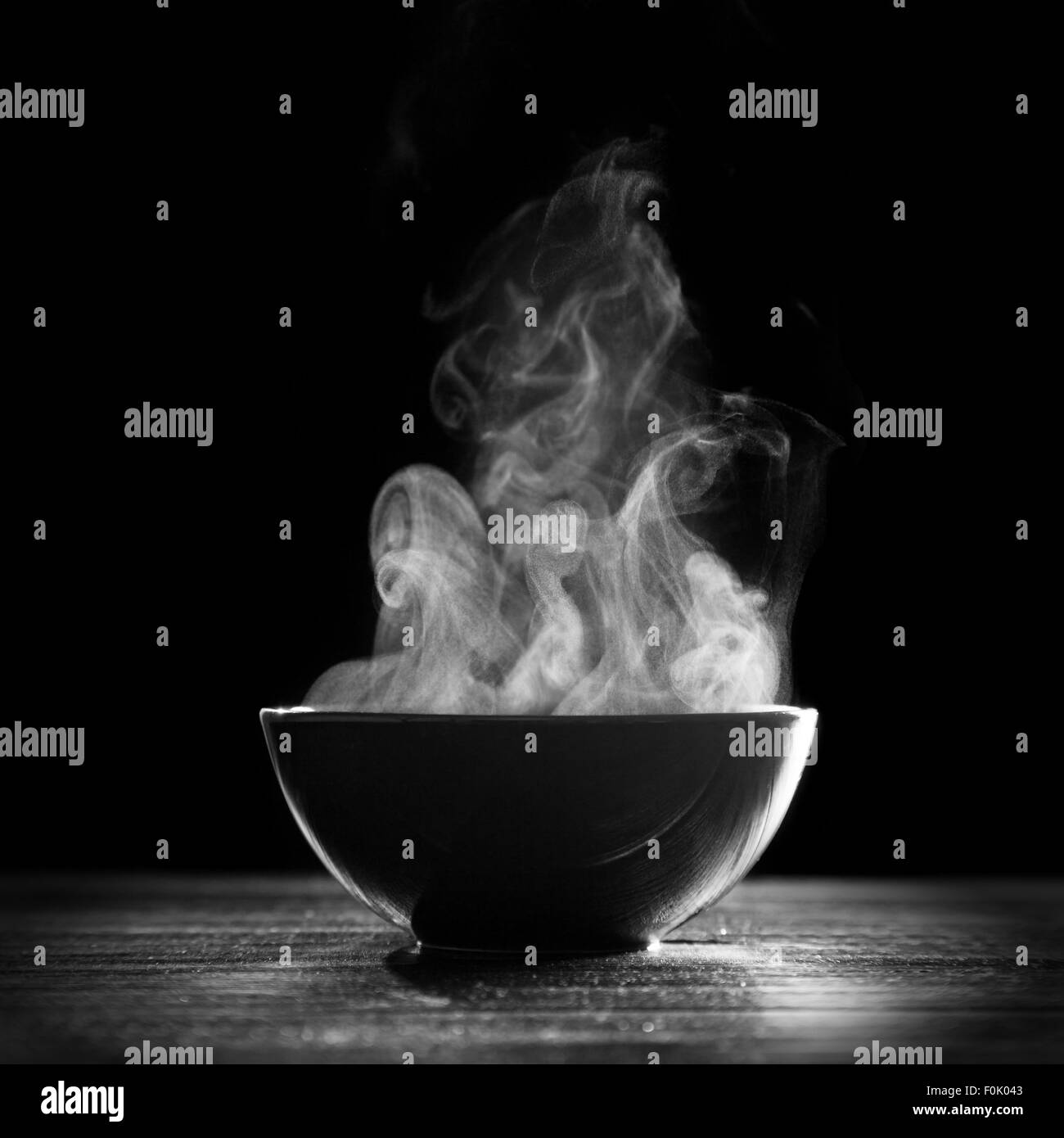 Heiße Suppe Stockfoto