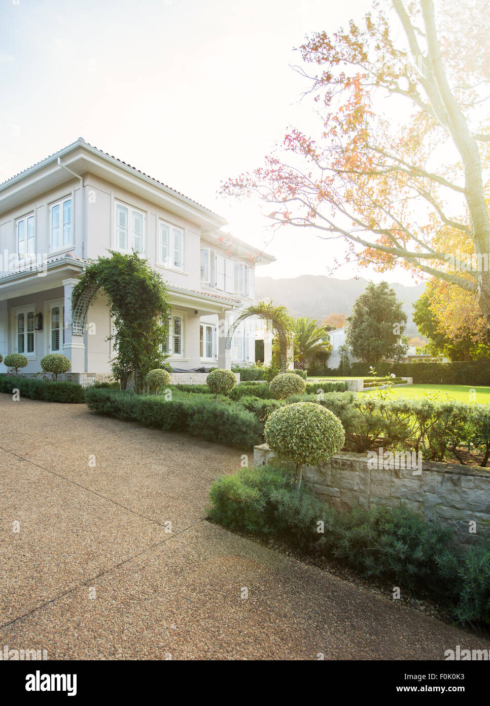 Luxus-Haus Stockfoto