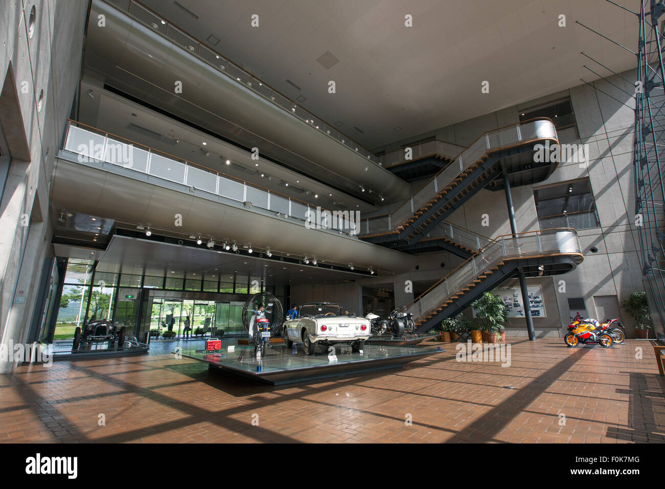 Honda Collection Hall innen 2014 Eingang Stockfoto