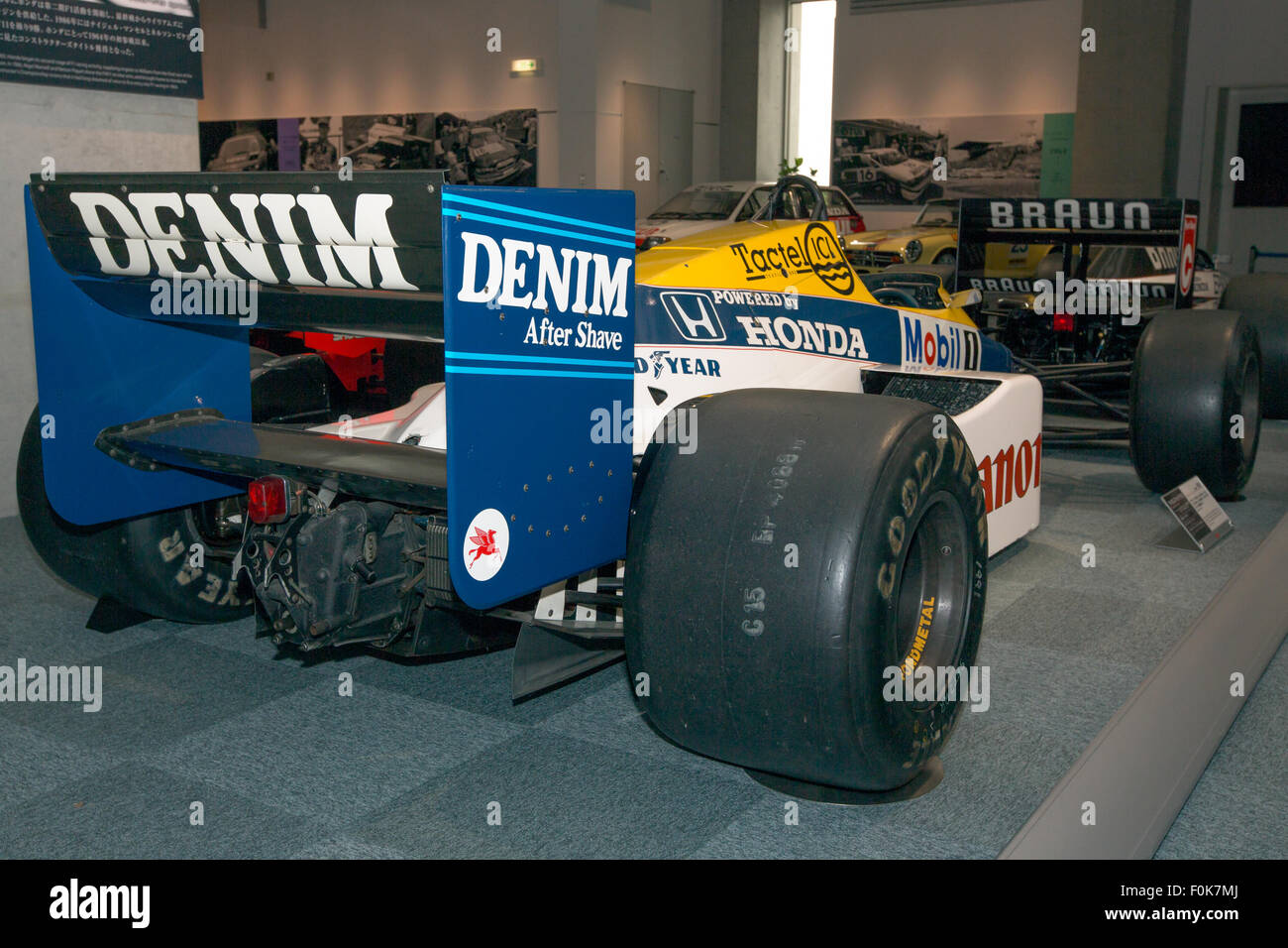 Williams FW10B hinten rechts 2015 Honda Collection Hall Stockfoto