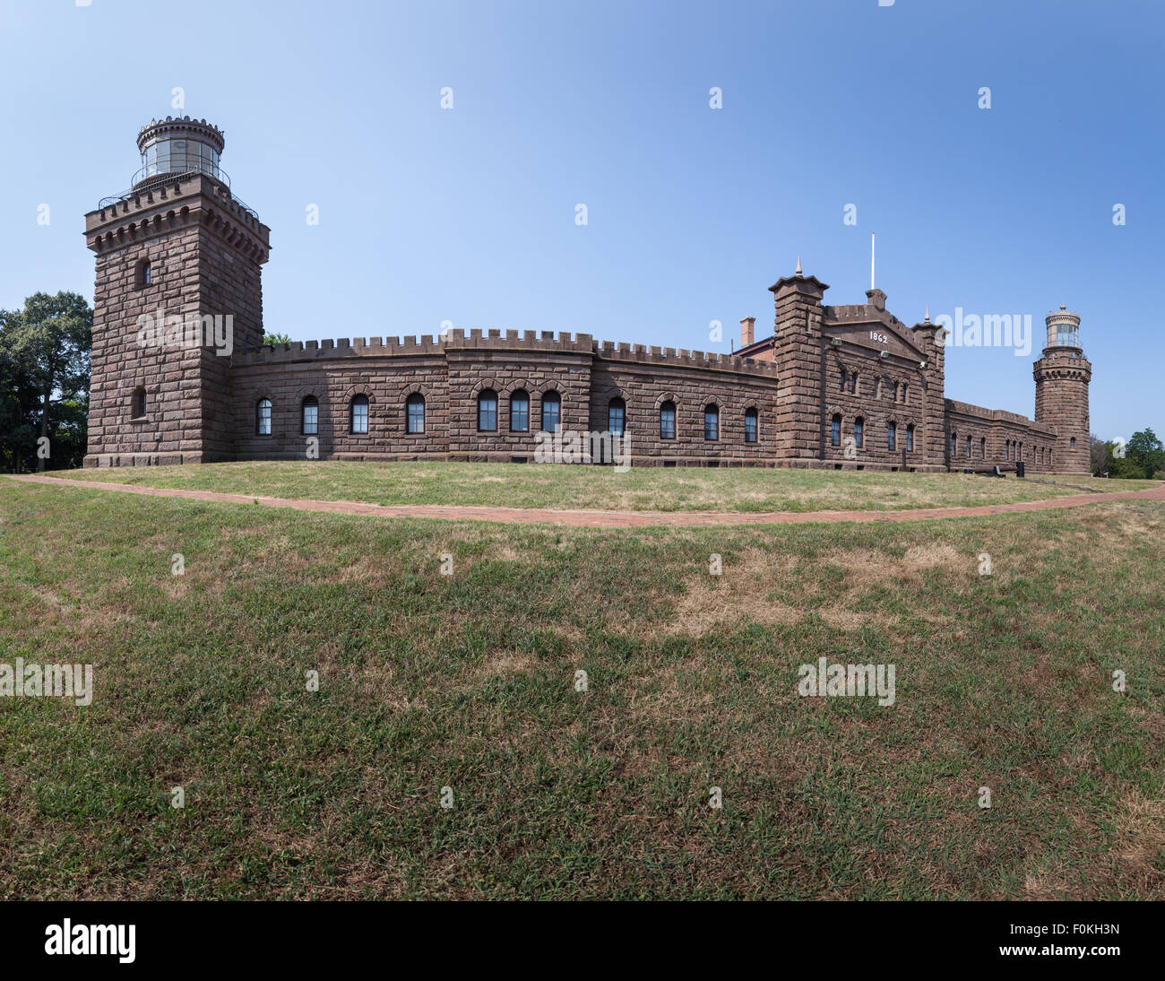 Navesink Twin Lights, Hochland, Monmouth County, New Jersey Stockfoto
