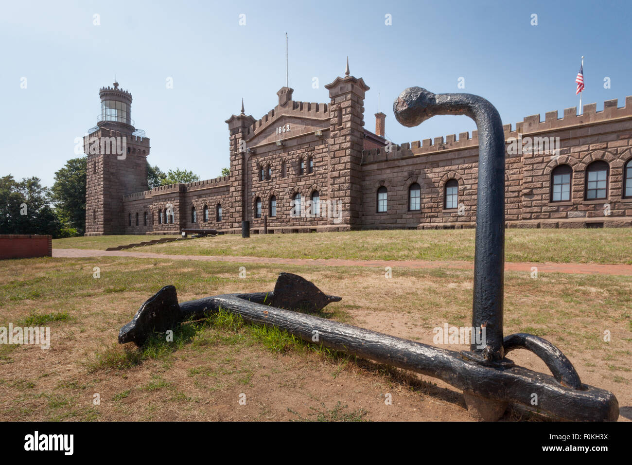 Navesink Twin Lights, Hochland, Monmouth County, New Jersey Stockfoto