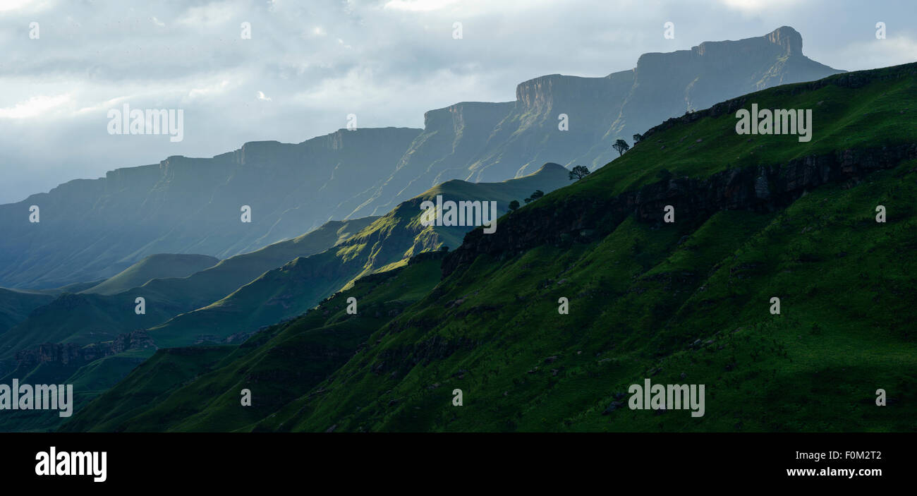 Drakensberg Palette, Kwazulu Natal, Südafrika Stockfoto