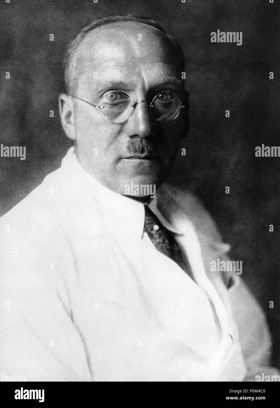 Sauerbruch, Ernst Ferdinand, 3.7.1875 - 2.7.1951, deutscher Chirurg, Porträt, ca. 1930, Stockfoto