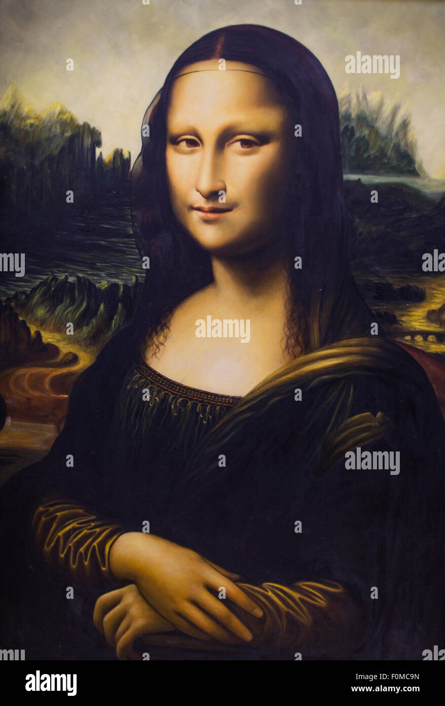 Da vinci mona lisa -Fotos und -Bildmaterial in hoher Auflösung – Alamy