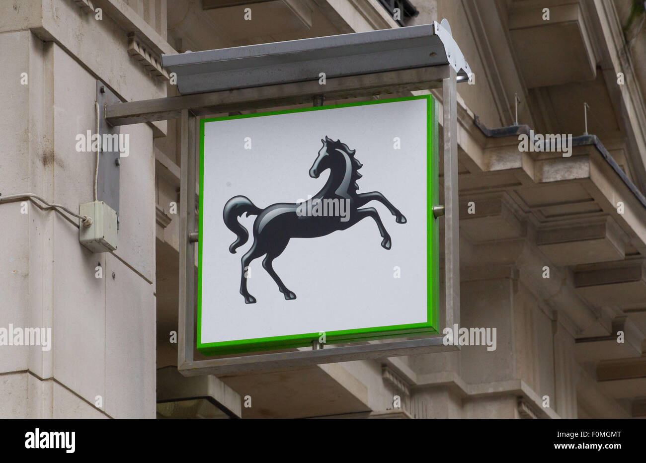 Lloyds Bank Zeichen Stockfoto
