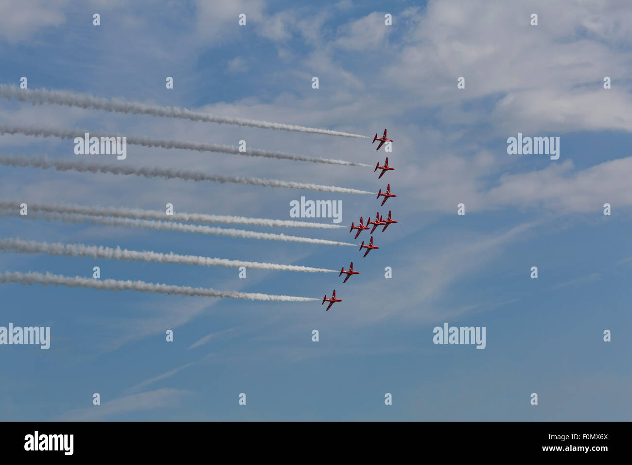 Eastbourne Airshow.August 2015 Airbourne Stockfoto