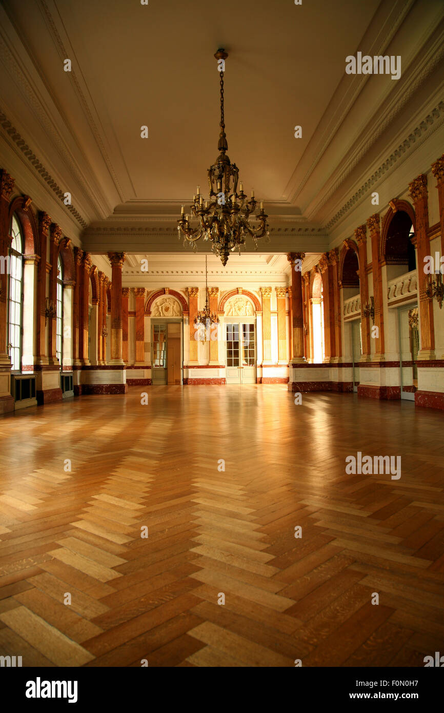 Klassisches Interieur, Raum Teil des Parlaments Brüssel Stockfoto