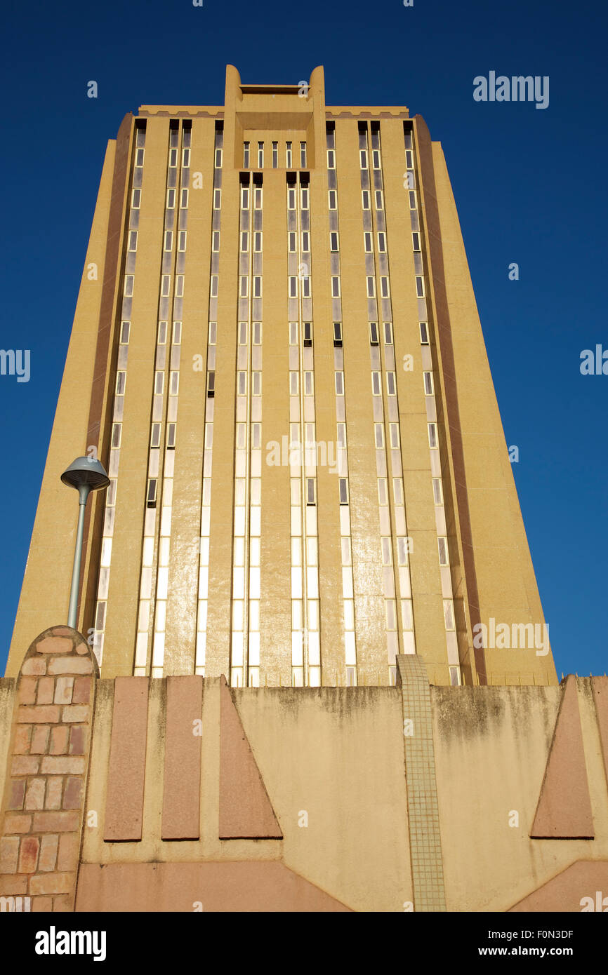 Moderne und zeitgenössische Architektur in der Stadt Bamako in Mali Stockfoto