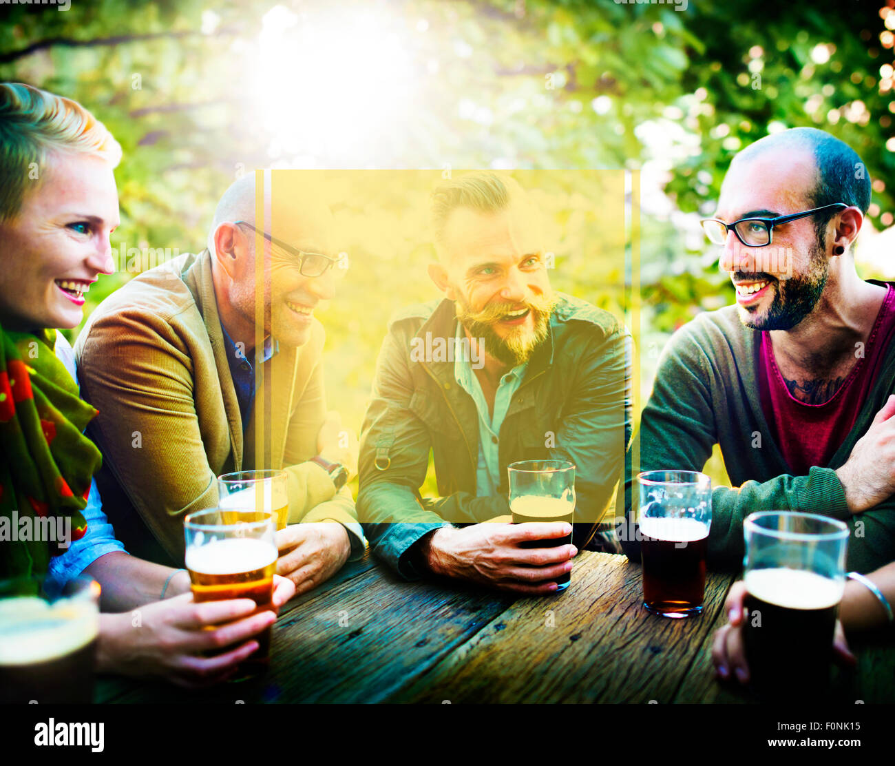 Space Frame Sommerferien Urlaub Konzept zu kopieren Stockfoto