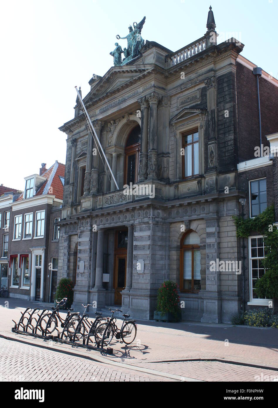 Teylers Museum ist eine berühmte Ende des 18. Jahrhunderts Kunst, Naturgeschichte und Wissenschaftsmuseum in Haarlem, Niederlande Stockfoto