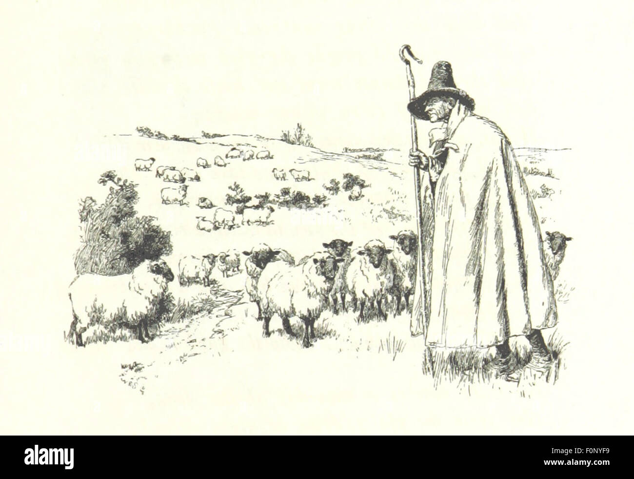 Bild von Seite 241 von „Coridons Song and Other Stses“, mit Gedichten und Versen, die aus verschiedenen Quellen ausgewählt wurden, begleitet von Illustrationen von Hugh Thomson und einer Einleitung von Austin Dobson. Stockfoto