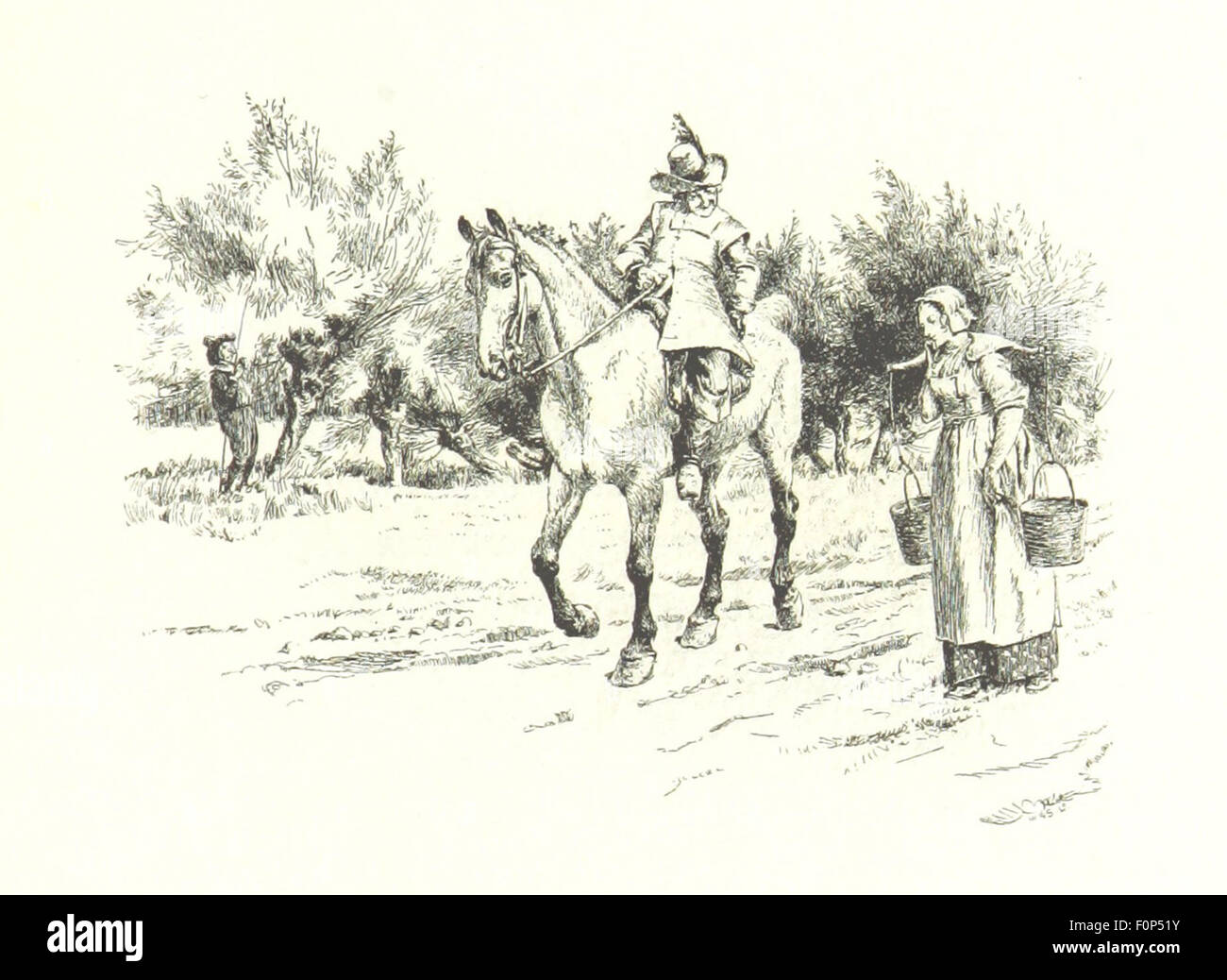 Bild von Seite 173 von „Coridon's Song and Other Stses“ mit Illustrationen von Hugh Thomson, die poetische Verse und visuelle Darstellungen bieten, die das literarische Werk bereichern, mit einer Einleitung von Austin Dobson. Stockfoto