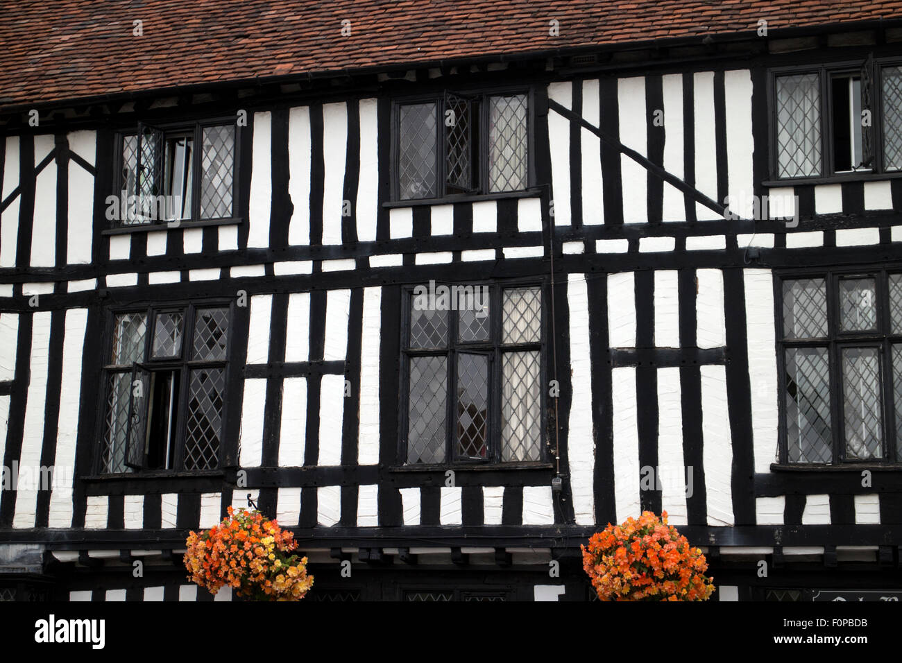 Das Falcon Hotel, Stratford Warwickshire, England, UK Stockfoto