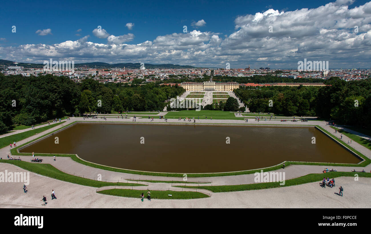 Schloss Schönbrunn, Wien, Österreich Stockfoto