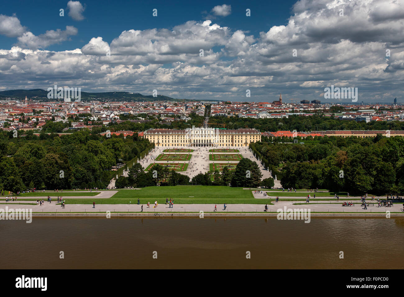 Schloss Schönbrunn, Wien, Österreich Stockfoto