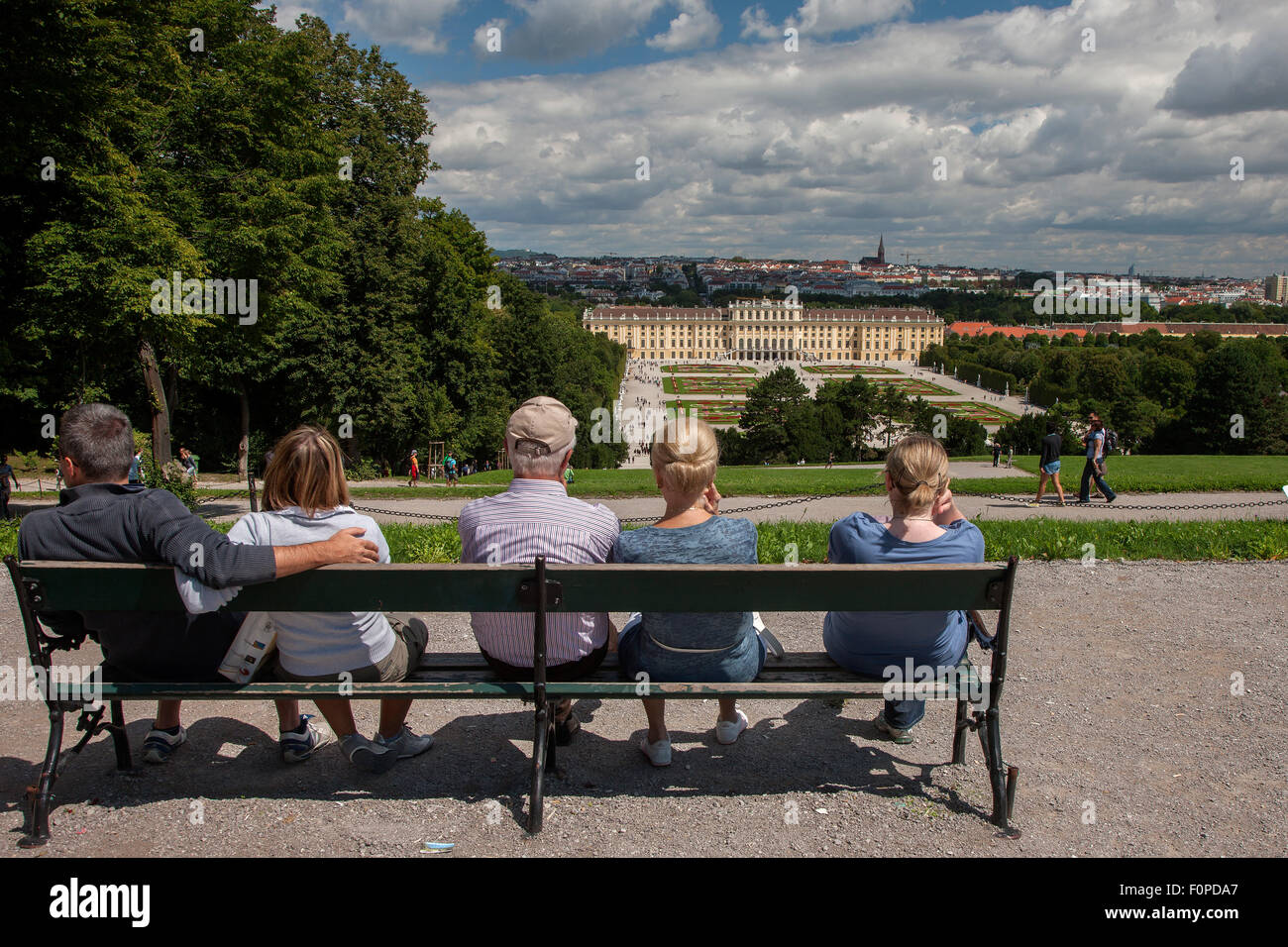 Schloss Schönbrunn, Wien, Österreich Stockfoto
