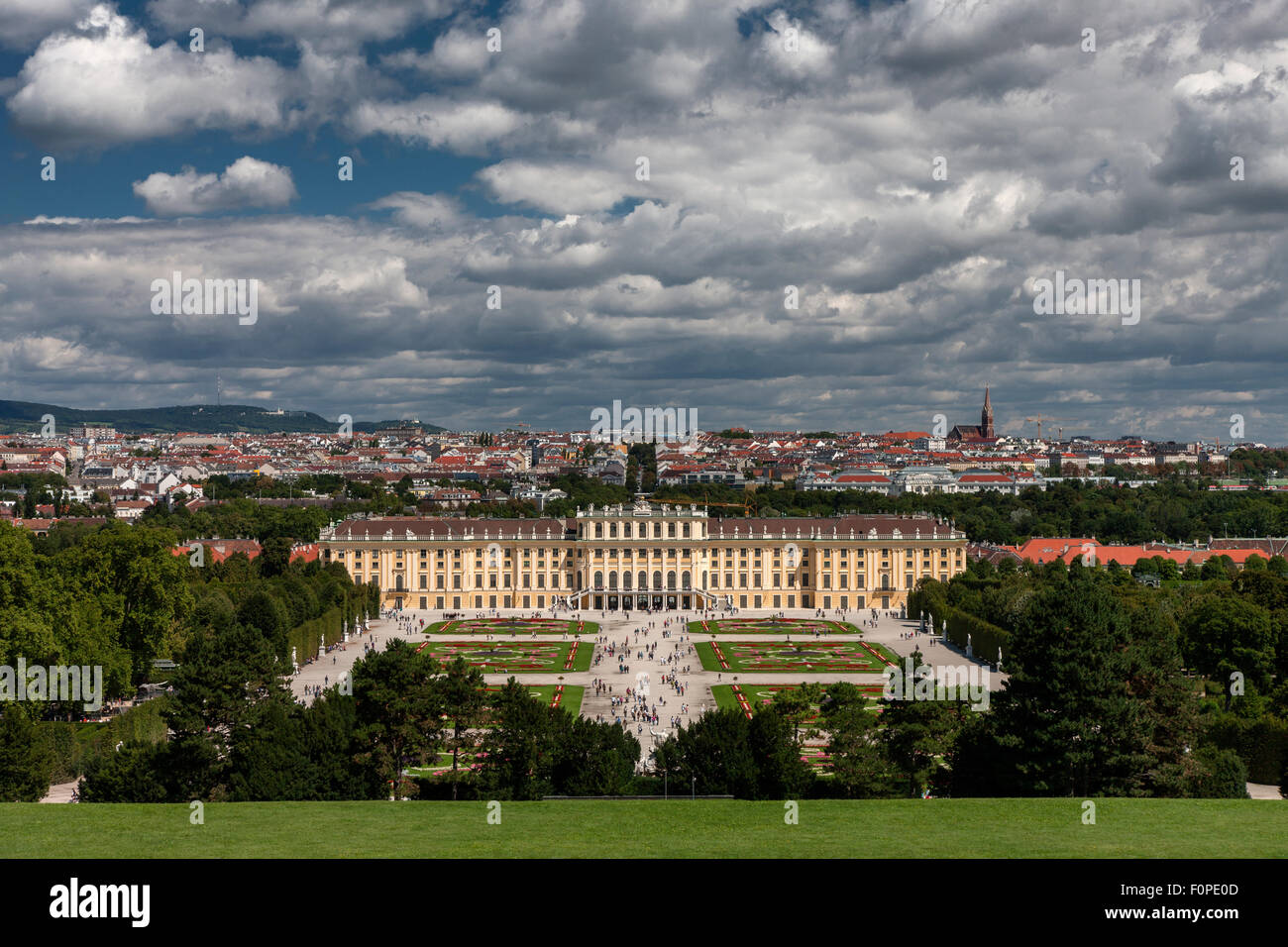 Schloss Schönbrunn, Wien, Österreich Stockfoto