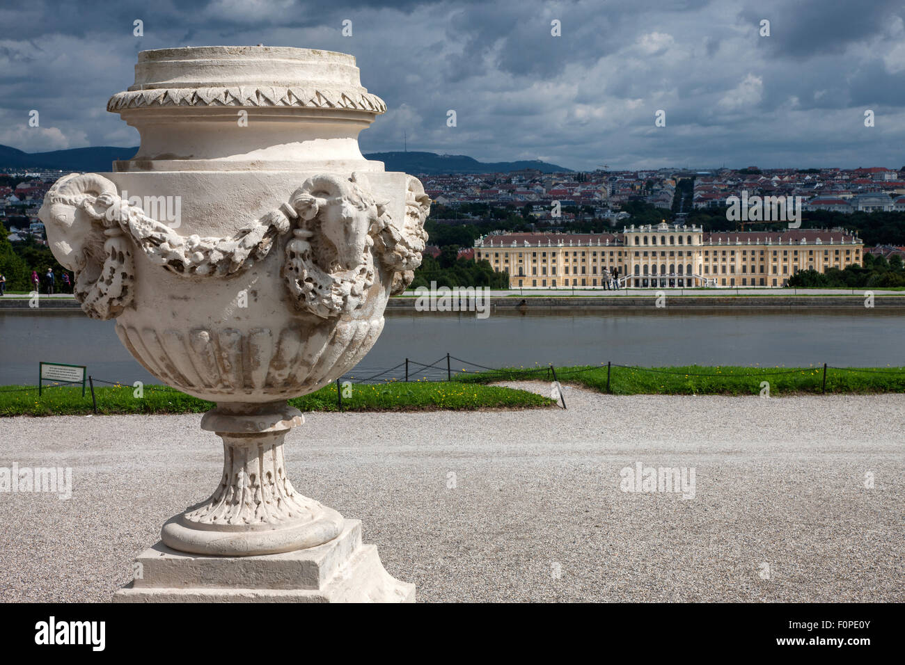 Schloss Schönbrunn, Wien, Österreich Stockfoto